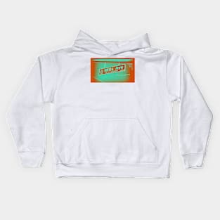 Mills Avenue, ICED ORANGE, Claremont, California by Mistah Wilson Kids Hoodie